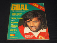 1972 AUGUST 12 GOAL MAGAZINE - GEORGE BEST FRONT COVER - E 5000