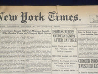 1917 DECEMBER 26 NEW YORK TIMES - GERMANS MURDER AMERICAN SENTRY - NT 8266