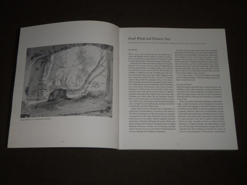 1999 FRESH WOODS AND PASTURES NEW 17TH CENTURY DUTCH DRAWINGS CATALOG - KD 5062