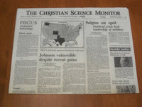1968 FEB 6 THE CHRISTIAN SCIENCE MONITOR - SAIGON ON SPOT - NP 4644