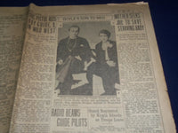 1931 JULY 12 SAN ANTONIO SUNDAY LIGHT SPORT SECTION - NURMI IN OLYMPIC - NP 972J