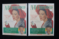 1940'S-1950'S LINDA DARNELL MAGAZINE ADVERTISEMENTS - LOT OF 33 - O 3795