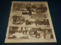 1920 DECEMBER 12 NEW YORK TIMES PICTURE SECTION NO. 4 & 5 - JIM THORPE - NT 8793