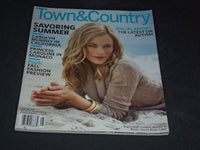 2006 AUGUST TOWN & COUNTRY MAGAZINE - CAROLYN MURPHY COVER - SP 2795