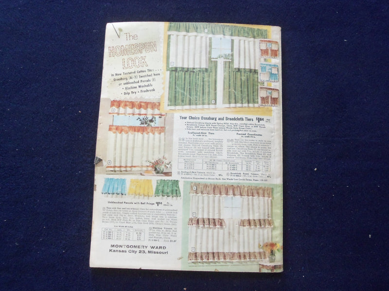 1963 WINTER MONTGOMERY WARD CATALOG - KANSAS CITY, MISSOURI - J 8474
