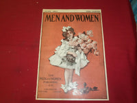 1905 JUNE MEN AND WOMEN MAGAZINE - NICE ILLUSTRATED COVER - B 6186