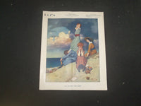 1918 AUGUST 15 LIFE MAGAZINE - NORMAN ROCKWELL ILLUSTRATED COVER - L 767S