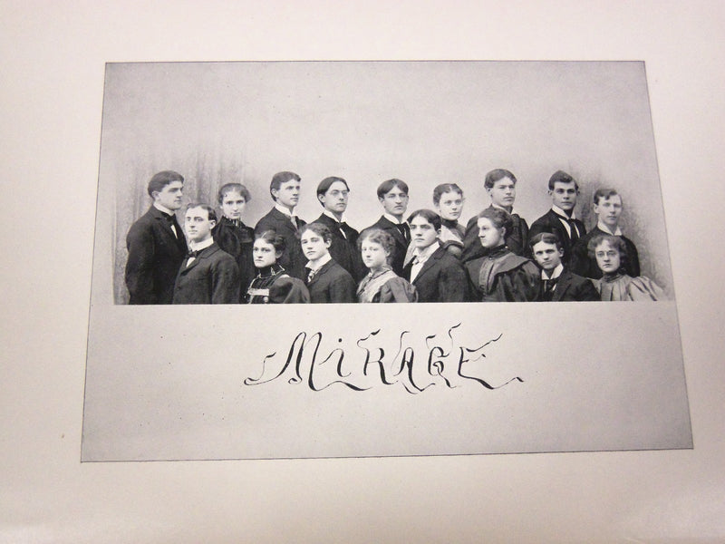 1897 THE MIRAGE DEPAUW UNIVERSITY YEARBOOK VOL. 7 - GREENCASTLE INDIANA - YB 86