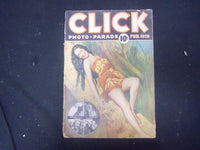 1938 FEBRUARY CLICK MAGAZINE - VOLUME 1, NUMBER 1 - ST 4061
