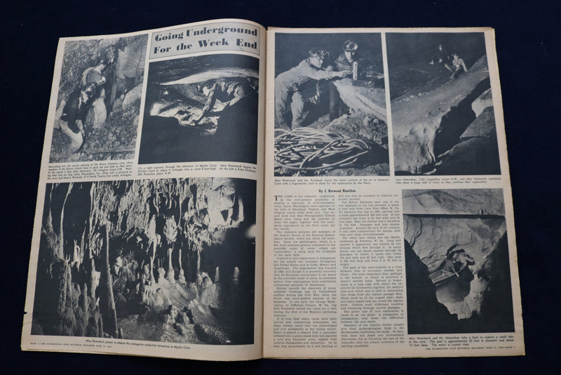 1952 JUNE 15 WASHINGTON STAR PICTORIAL MAGAZINE - JOHN MEENEHAN COVER - E 23320