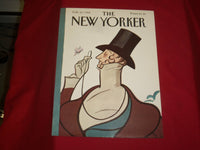 1984 FEBRUARY 20 NEW YORKER MAGAZINE FRONT COVER ONLY - GREAT ART FOR FRAMING