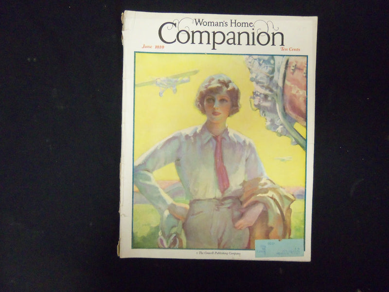 1929 JUNE WOMAN'S HOME COMPANION MAGAZINE - ILLUSTRATIONS STORIES ADS-ST 3858
