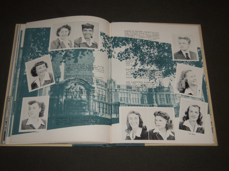 1948 MEMORABILIA NEW JERSEY STATE TEACHERS COLLEGE YEARBOOK - NEWARK NJ - YB 936