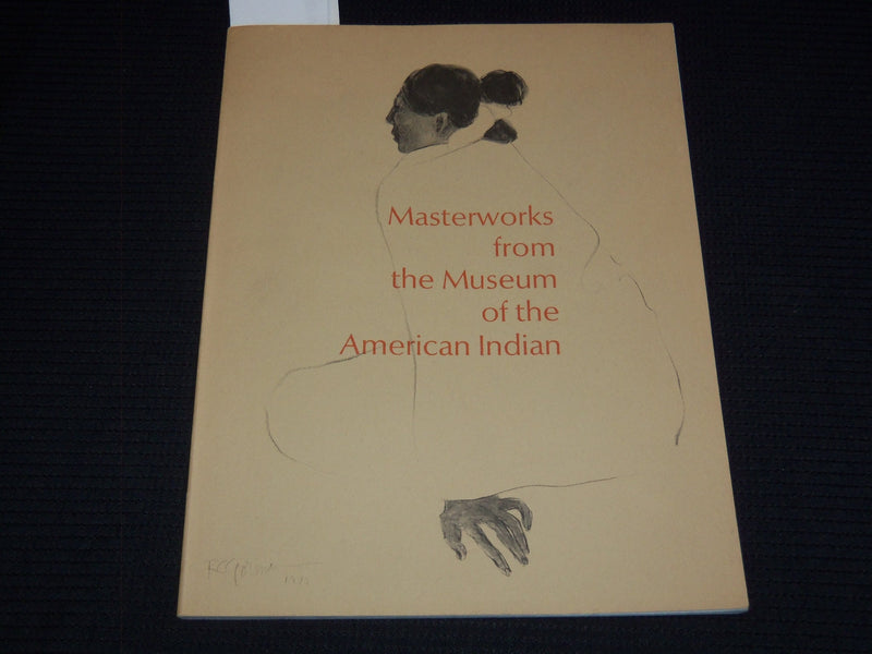 1973 MASTERWORKS FROM THE MUSEUM OF THE AMERICAN INDIAN CATALOG - J 7492