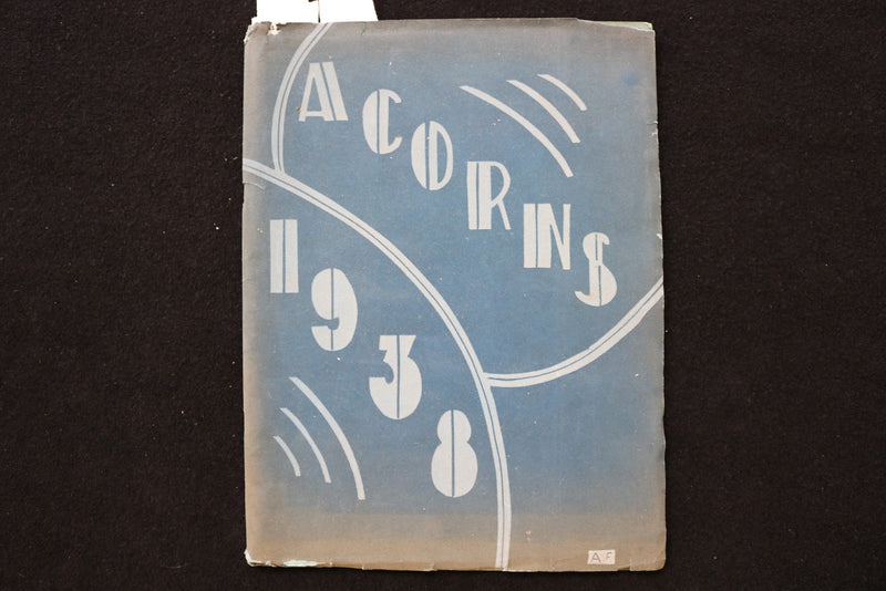 1938-1943 ACORNS DEPOSIT CENTERIL SCHOOL YEARBOOK-DEPOSIT, NY -LOT OF 3 - K 2788