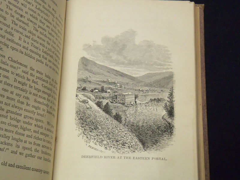 1870 FROM THE HUB TO THE HUDSON BOOK BY WASHINGTON GLADDEN - MASS. - K 2069