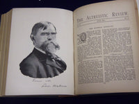 1893-1894 THE ALTRUISTIC REVIEW BOUND VOLUME NO. 1/2 - KD 3486O