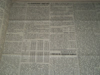 1931 OCTOBER-DECEMBER LE TEMPS FRENCH NEWSPAPER BOUND VOLUME - VB 10