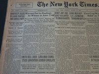 1936 AUGUST 11 NEW YORK TIMES - WARRANT OUT FOR KAUFMAN IN ASTOR TRIAL - NT 6720