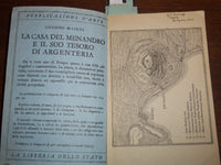1945 POMPEII GUIDE BOOK - AMEDEO MAIURI - GREAT PLATES - FOURTH EDITION - K 1281