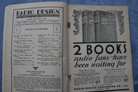 1930 FALL RADIO DESIGN SOFTCOVER HANDBOOK - PILOT MIDGET RECEIVER - K 320