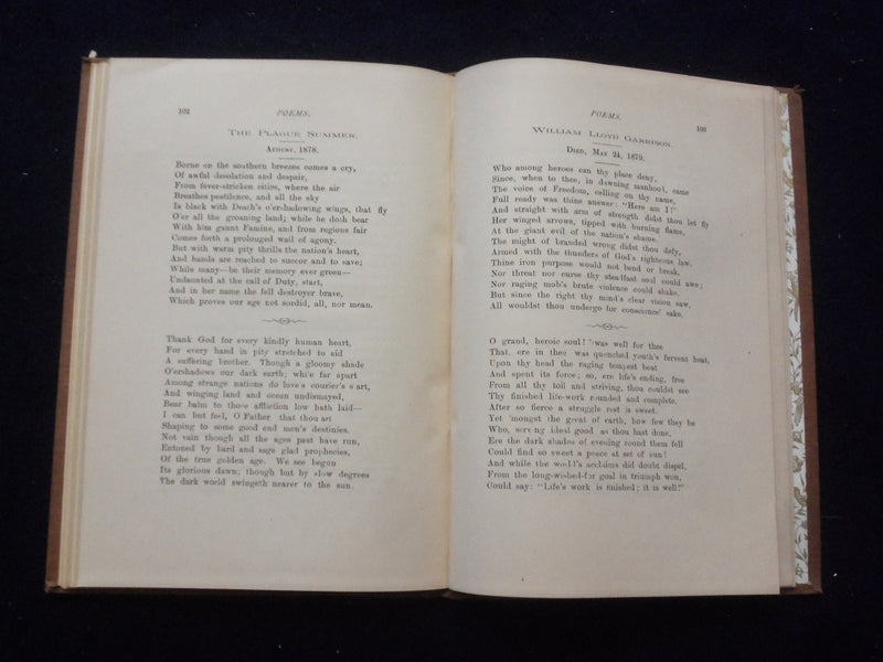 1885 POEMS HARDCOVER BOOK BY J.D. STEELL - KD 8452