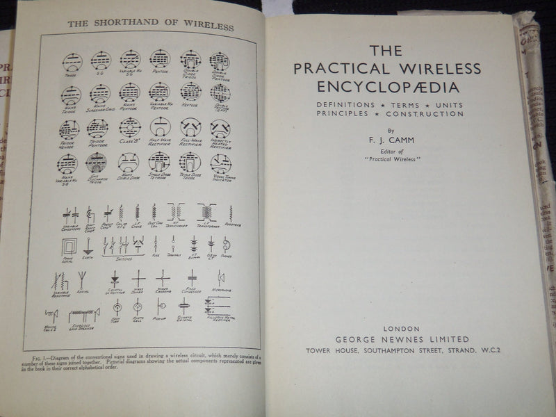 1937-1938 WIRELESS COILS, CHOKES & TRANSFORMERS BY CAMM BOOK LOT OF 2 - KD 4065E