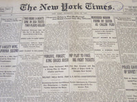1921 JUNE 23 NEW YORK TIMES - NIP PLOT TO FAKE BIG FIGHT TICKETS - NT 5488