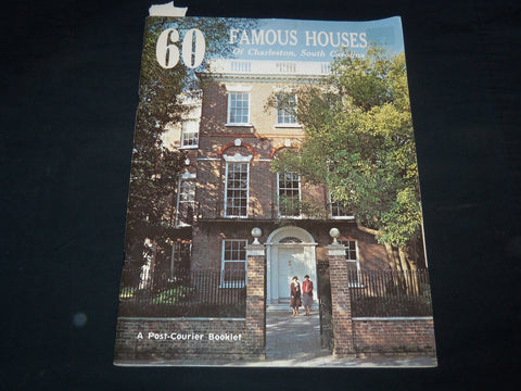 1985 GO FAMOUS HOUSES OF CHARLESTON SOUTH CAROLINA BOOK - J 9177