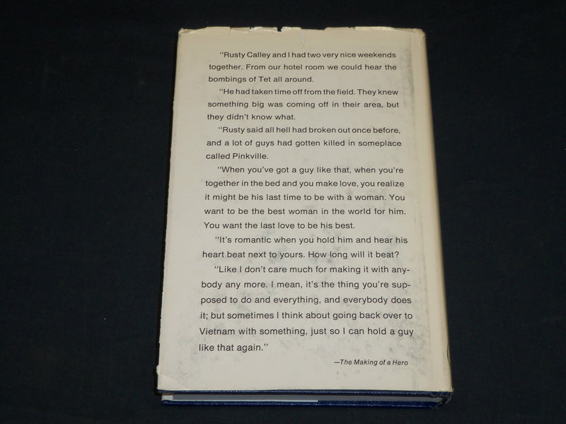 1971 THE MAKING OF A HERO BOOK INSCRIBED BY WAYNE GREENSHAW -1ST PRINTING- D 496
