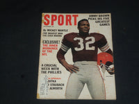 1964 DECEMBER SPORT MAGAZINE - JIMMY BROWN COVER - SP 8510