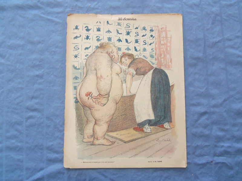 1900 NOV 24 LE SOURIRE MAGAZINE - ILLUSTRATED COMEDY - FRENCH TEXT - SP 4864K