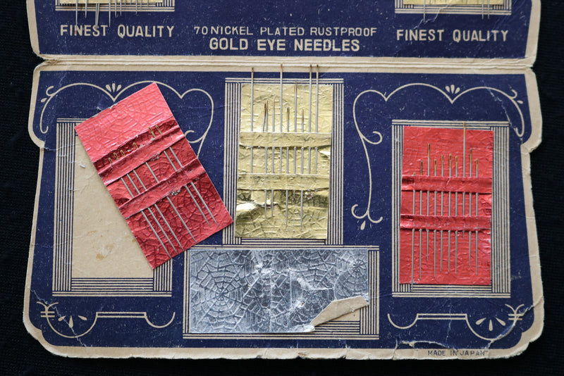 1960 A.J. BAYLESS MARKETS GOLDEN NEEDLES KIT - K 1934