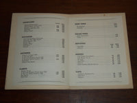 1930'S CIRCUS ROOM WINE LIST - HOTEL BRADFORD - BOSTON - K 1175