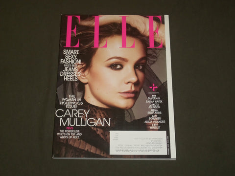 2015 NOVEMBER ELLE MAGAZINE - CAREY MULLIGAN COVER - B 1811