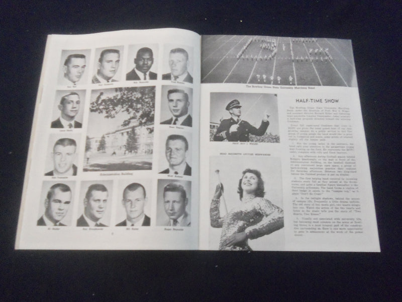 1961 SEP 30 FOOTBALL PROGRAM - BOWLING GREEN ST UNIV VS UNIV OF DAYTON- SP 9337K