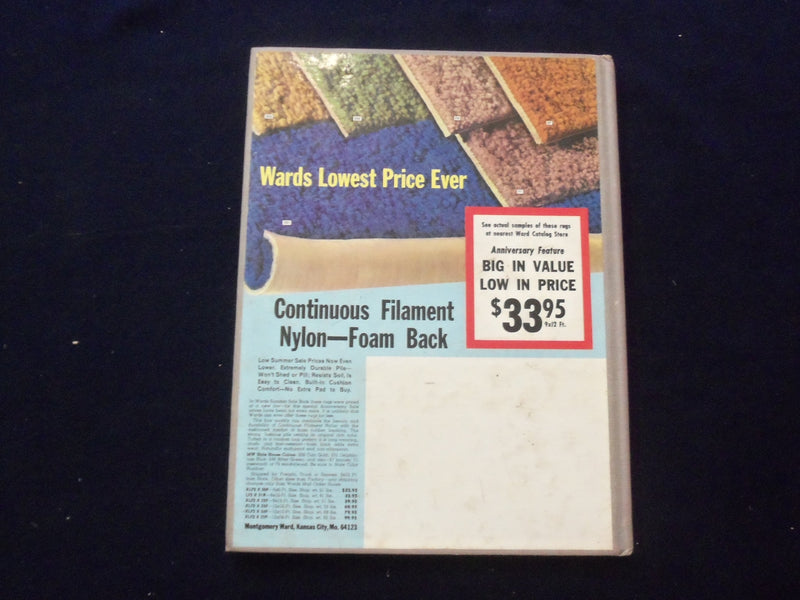 1964 MONTGOMERY WARD 92ND ANNIV. SALE CATALOG -HARDCOVER- KANSAS CITY,MO - R 96D