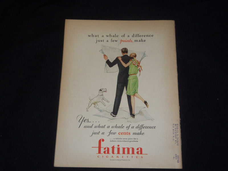 1929 JULY 27 JUDGE MAGAZINE - WHY WE BEHAVE LIKE HUMAN BEINGS - ST 5564