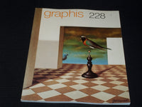 1983 #228 GRAPHIS MAGAZINE VERY NICE COVER ART & INSIDE PAGES - E 847