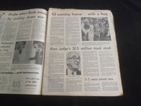 1969 JULY 9 CHICAGO AMERICAN TODAY NEWSPAPER -PREVIEW OF MOON LANDING - NP 5835
