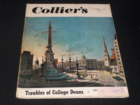 1949 OCTOBER 1 COLLIER'S MAGAZINE NICE FRONT COVER & ADS - E 4363