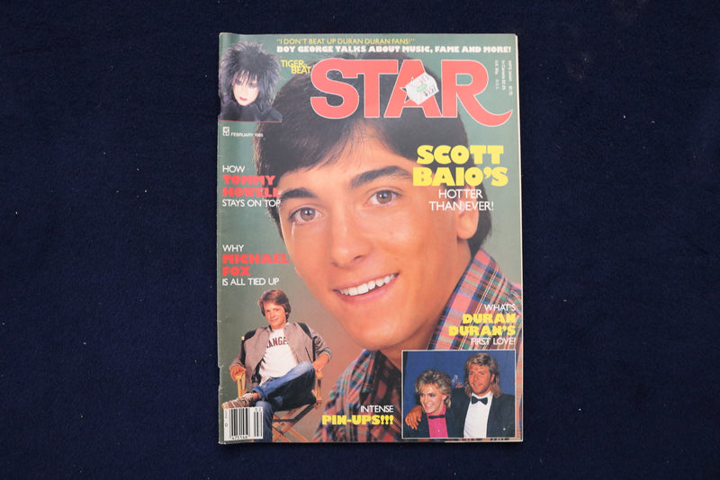 1985 FEBRUARY TIGER BEAT STAR MAGAZINE - SCOTT BAIO COVER - E 19285