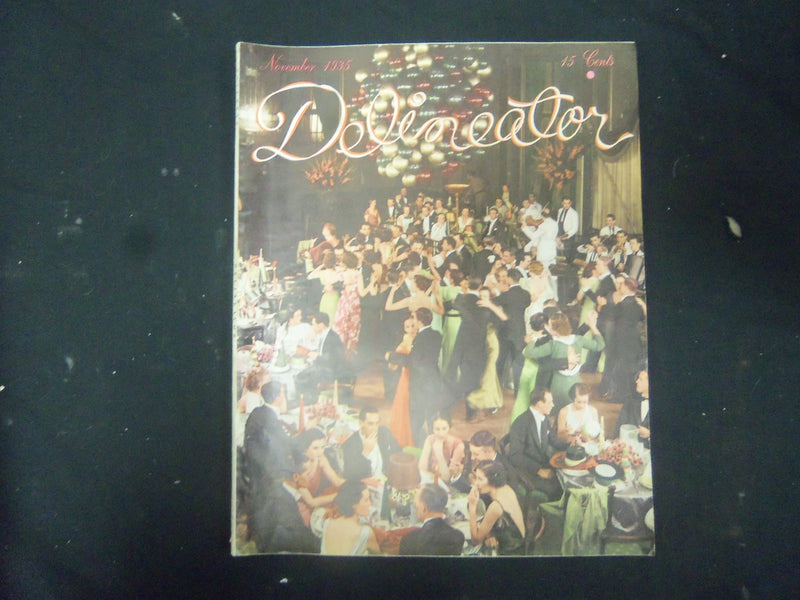 1935 NOVEMBER DELINEATOR MAGAZINE - GREAT COVER, STORIES AND ADS - ST 3792