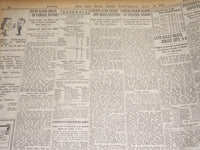 1920 MAY 26 NEW YORK TIMES NEWSPAPER - CARRANZA'S AIDS TELL OF MURDER - NT 8682