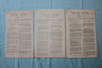 1943 THE SPECIAL SERVICE SALUTE NEWSPAPER - 16TH SPECIAL SERVICE UNIT - K 2545