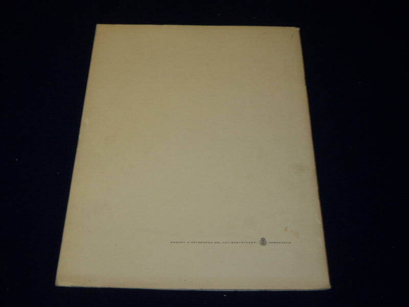 1955 BALLETTENS KLASSISKE ARV OG NYHEDERNE PROGRAM - DANISH - J 5024