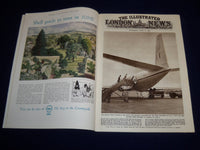 1957 JUNE 15 ILLUSTRATED LONDON NEWS MAGAZINE - COMET PLANE - E 8046
