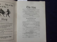 1917 SEP-OCT THE LOG OF THE CIRCUMNAVIGATORS CLUB SOFTCOVER BOOK - K 181