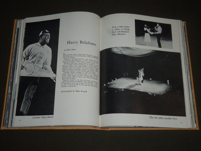 1967 TERRAPIN UNIVERSITY OF MARYLAND COLLEGE YEARBOOK - GREAT PHOTOS - YB 1177