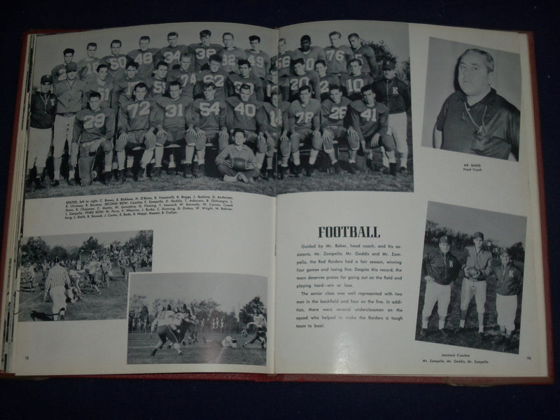 1958 THE KEY KEYPORT HIGH SCHOOL YEARBOOK - NEW JERSEY - GREAT PHOTOS - YB 495